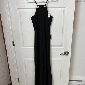 Black Gromet Jumpsuit